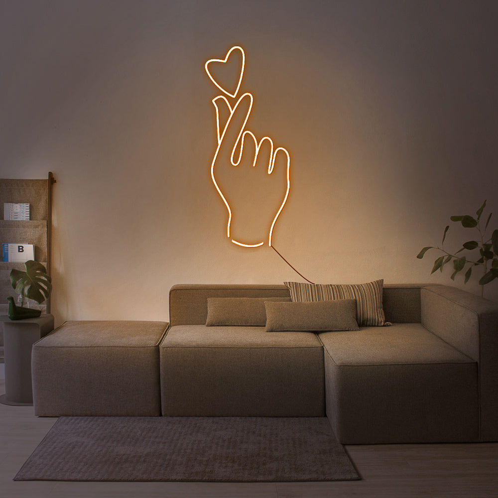 “Love finger” Neon