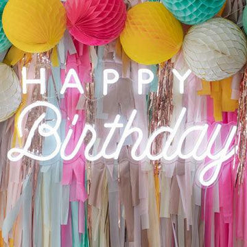 HAPPY BIRTHDAY neon signs