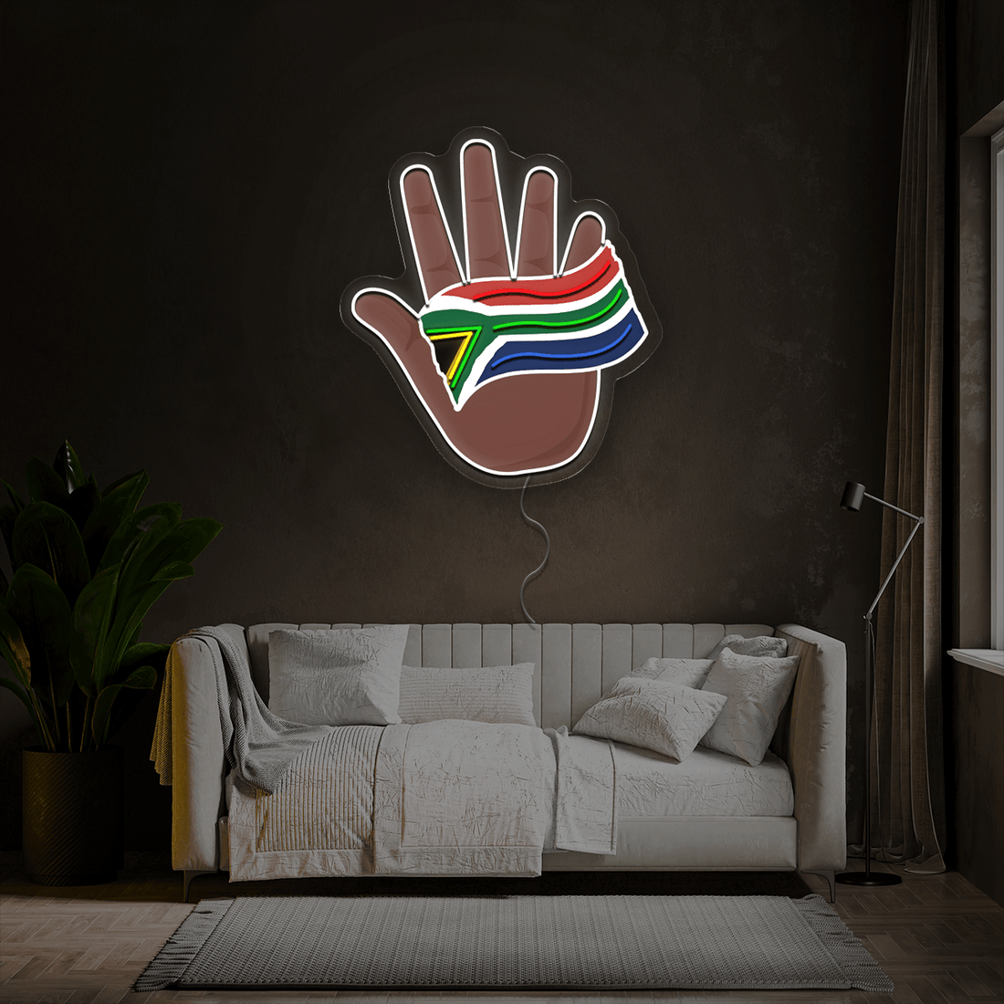 Heritage Day Juneteenth Artwork Neon Sign