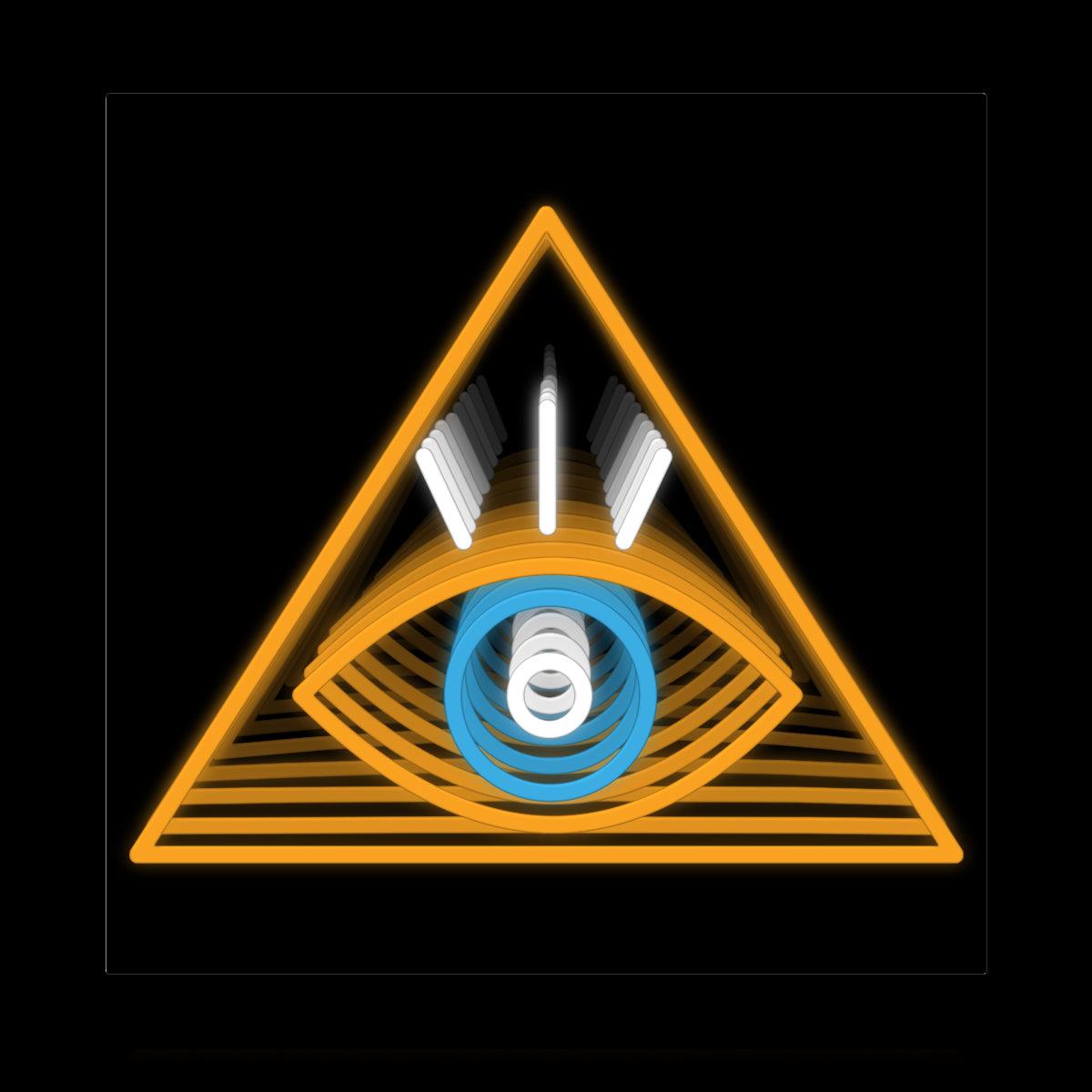 Eye Of Providence Infinity Neon Sign