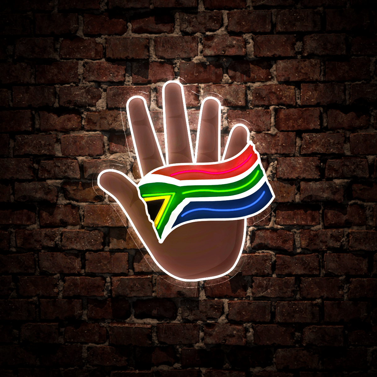 Heritage Day Juneteenth Artwork Neon Sign