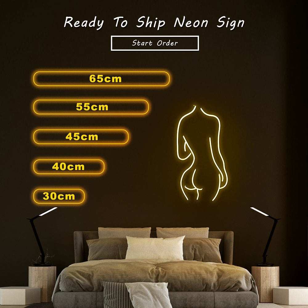 “Naked girl” Neon