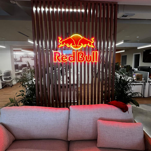 Neon logo sign, custom logo sign for wall and restaurant wall decor