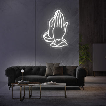“Praying Hands” Neon