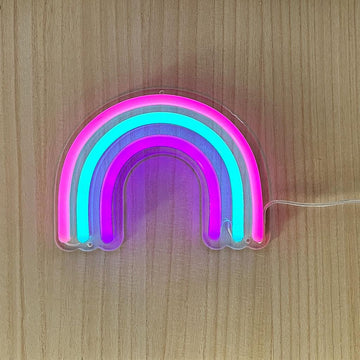 Rainbow Mini neon signs