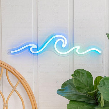 OCEAN WAVE neon signs