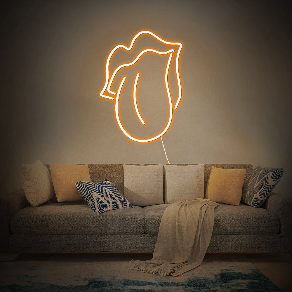 “Wild Mouth” Neon Sign