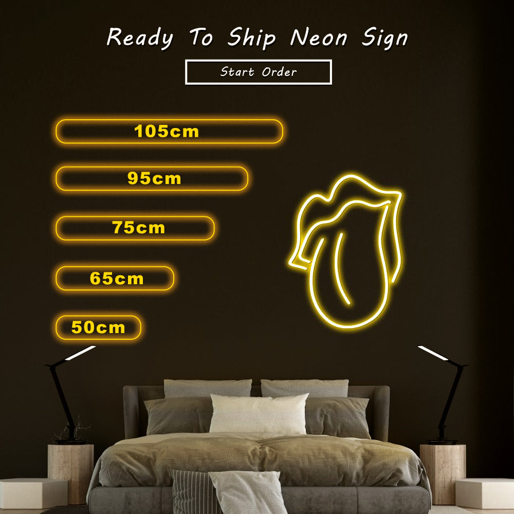 “Wild Mouth” Neon Sign