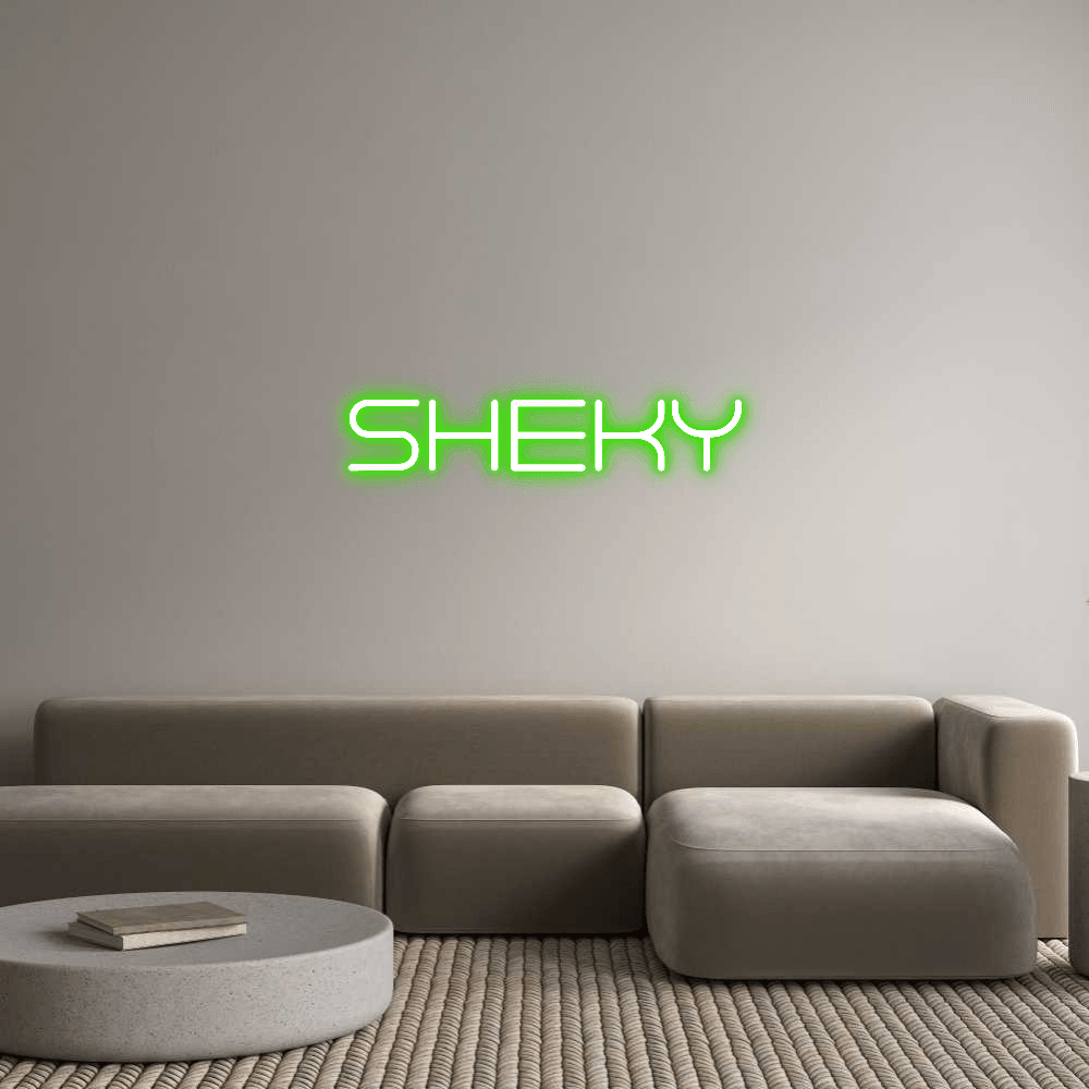 Custom Neon: SHEKY