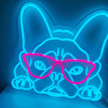 FRENCHIE LOVE neon sign