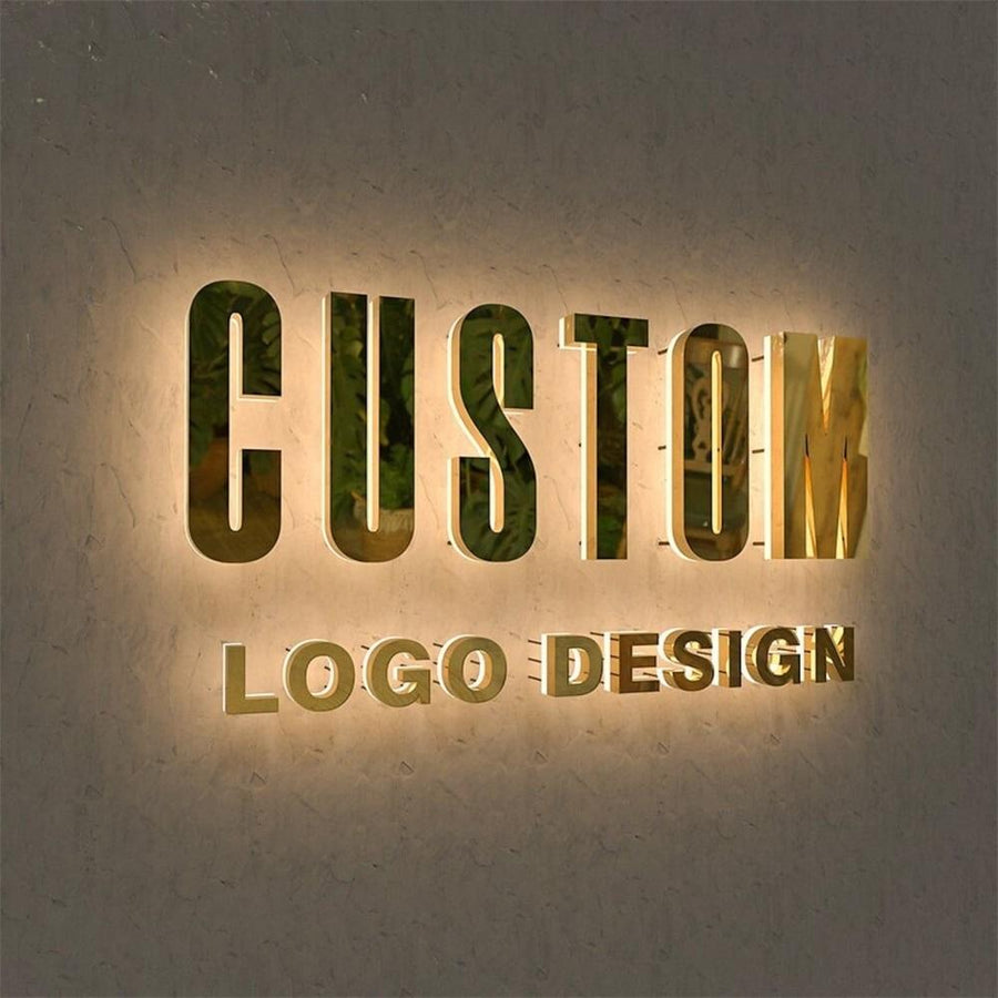 Aluminum Logo Signs