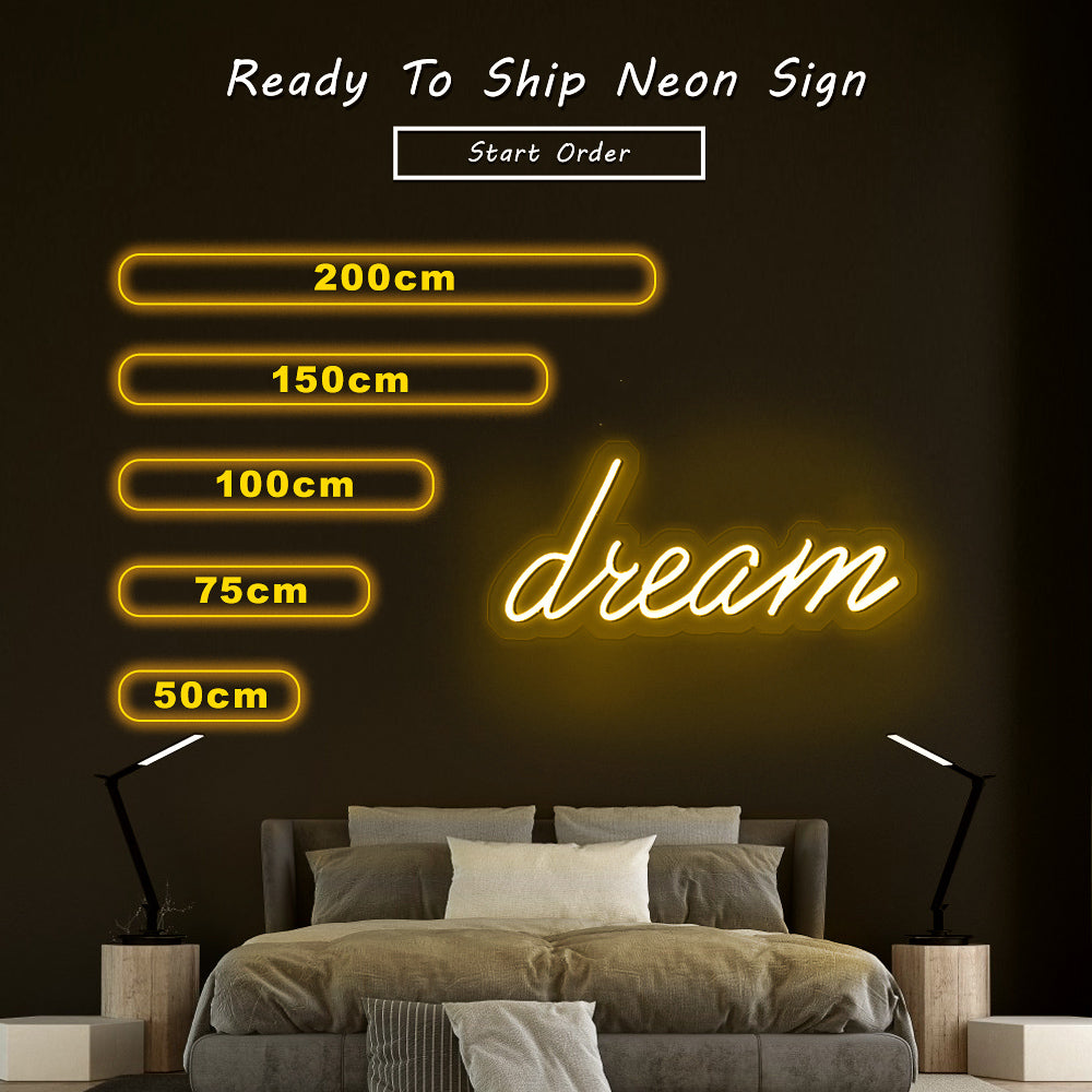 “Dream” Neon Sign